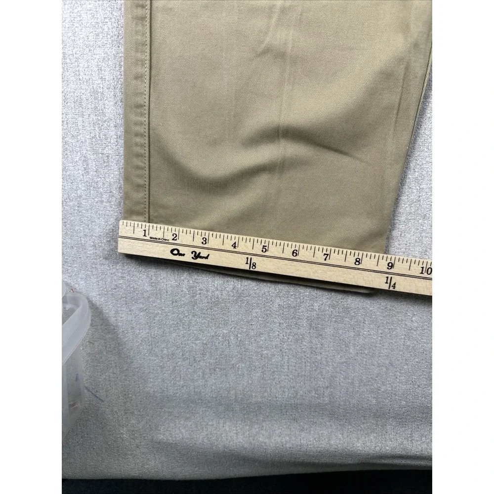 Eddie Bauer pants Men's‎ Pants 36x34 Khaki Straight Fit Casual Preppy Cotton